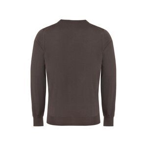 DRUMOHR Men's Crew Neck Fine Knit Sweater Men GREY Sweaters & Cardigans